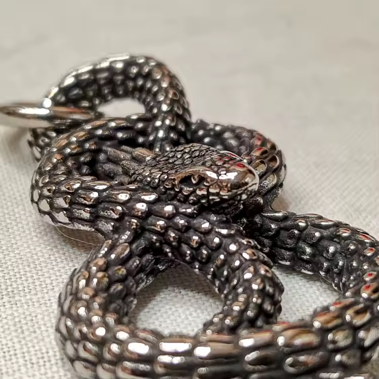 Customer wearing FNTSY jewelry