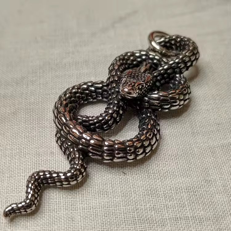 Customer wearing FNTSY jewelry