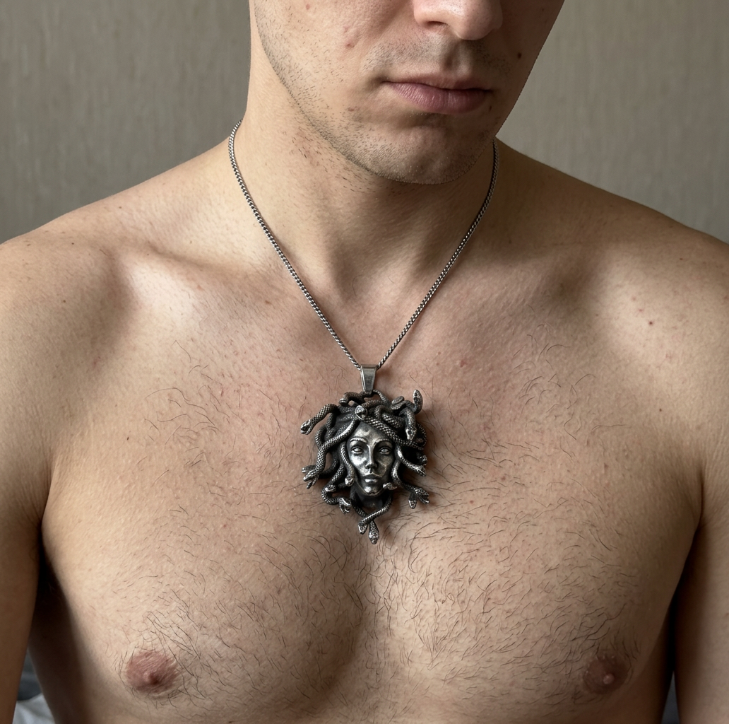 Customer wearing FNTSY jewelry