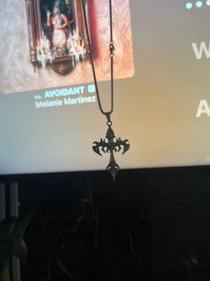 Customer wearing FNTSY jewelry