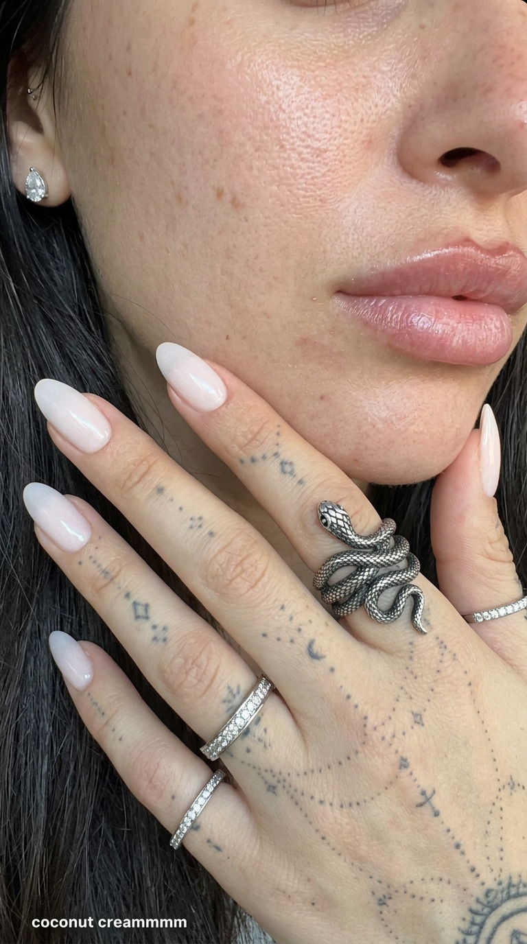 Customer wearing FNTSY jewelry