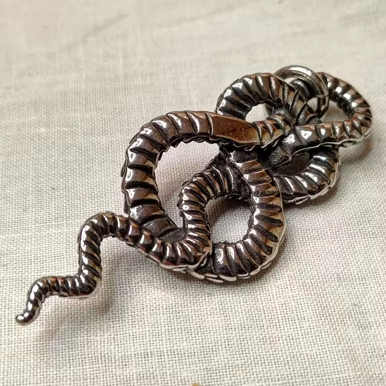 Customer wearing FNTSY jewelry